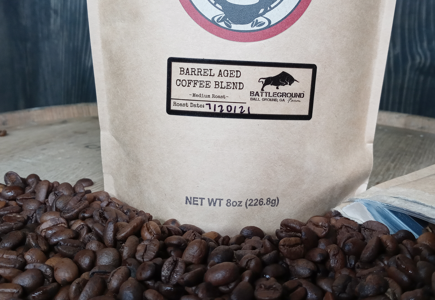 Bourbon Barrel Aged Coffee - Medium Roast