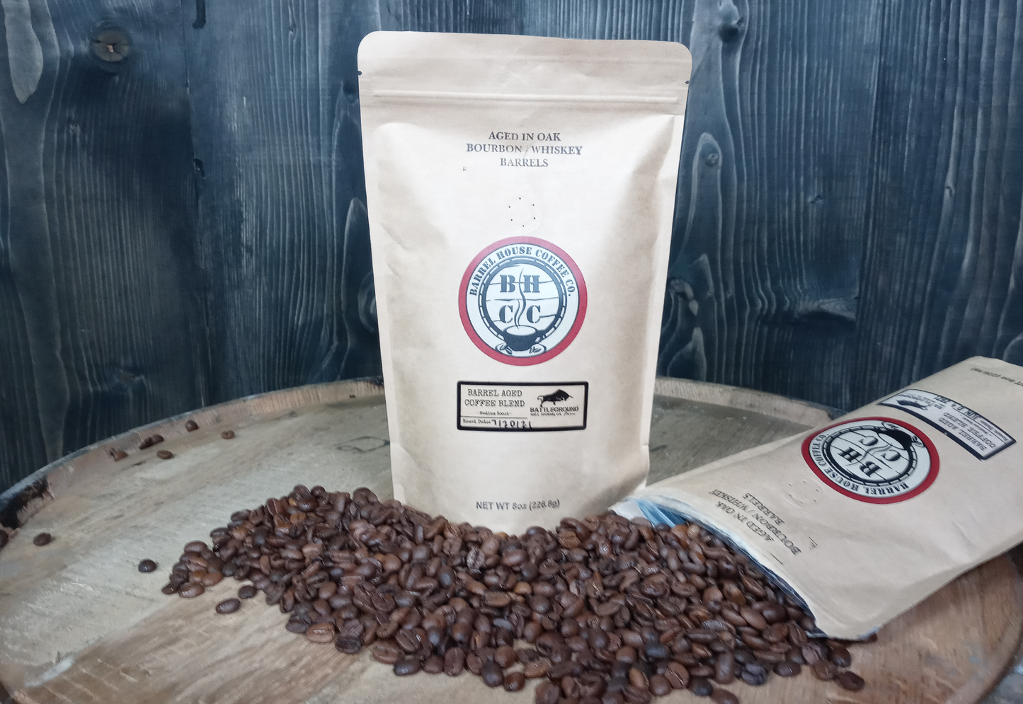 Bourbon Barrel Aged Coffee - Medium Roast