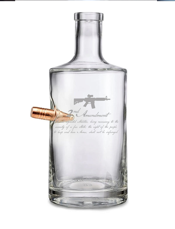 2nd Amendment - Bullet Decanter