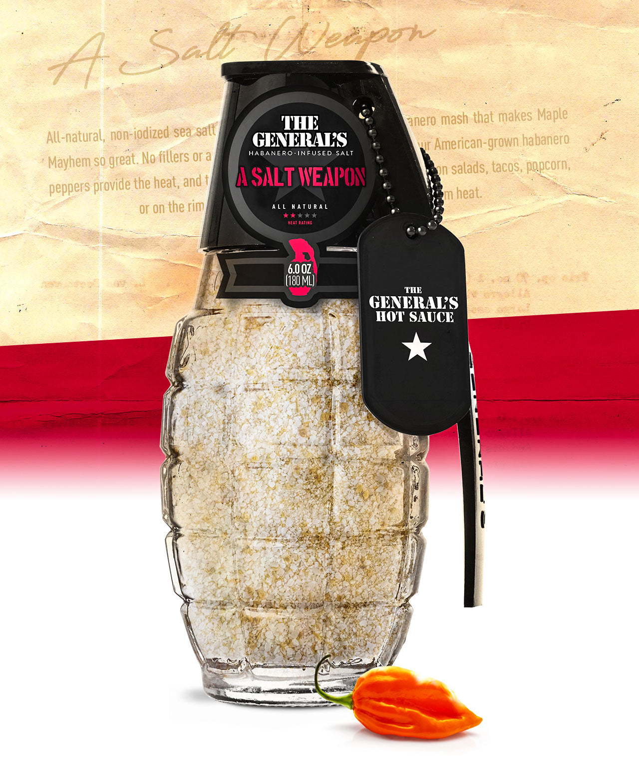 A Salt Weapon - General's Grenade Seasoning