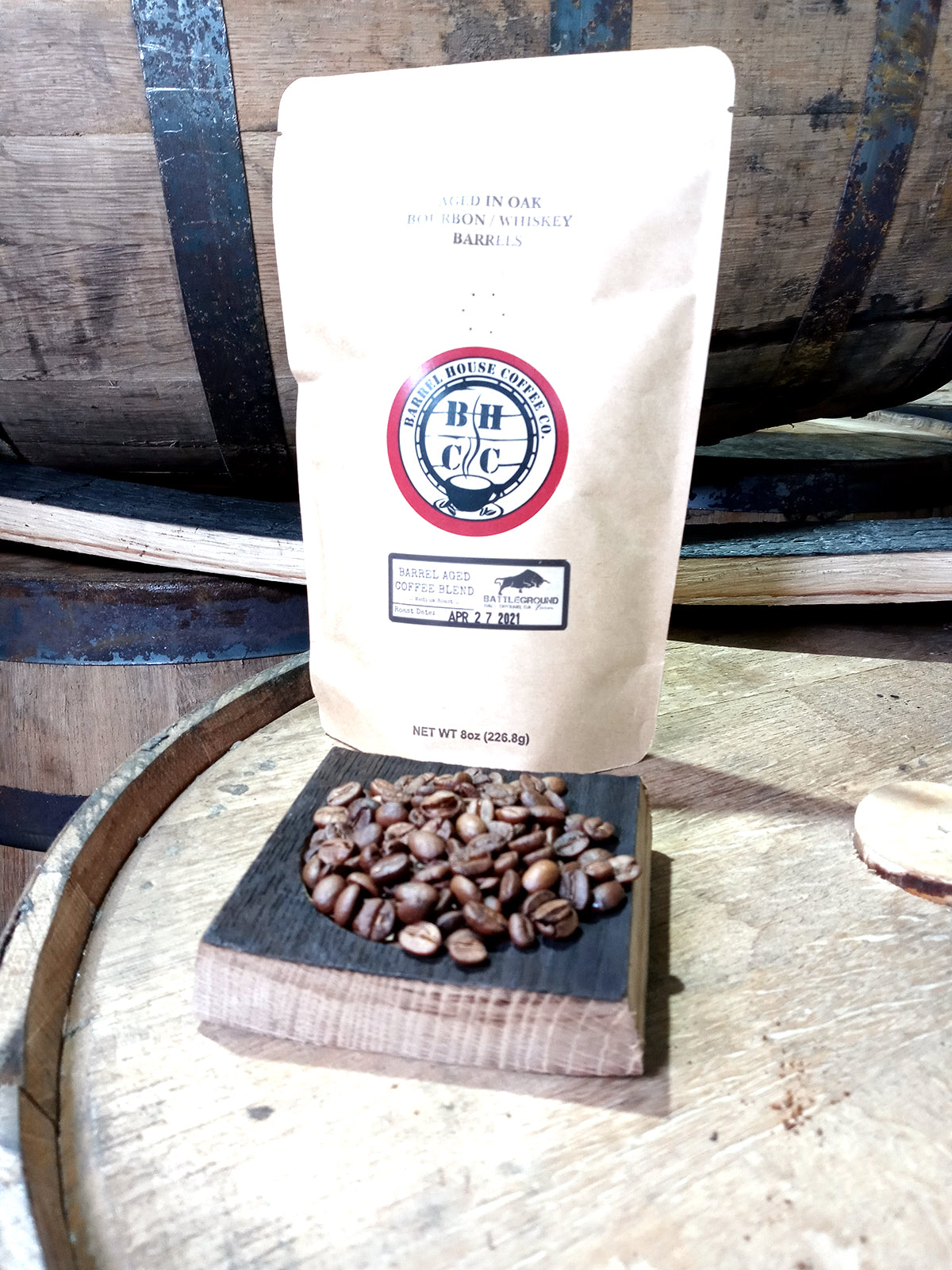 Bourbon Barrel Aged Coffee - Medium Roast